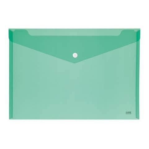 Buste con bottone Lebez orizzontale in conf. da 12 pezzi – formato A5 – colori assortiti – 80194