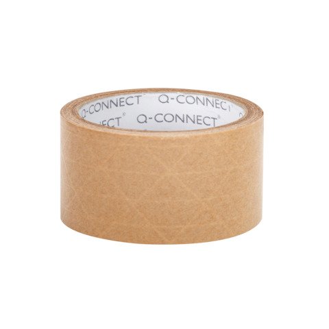 Nastro da imballaggio Q-Connect in carta Kraft rinforzato 50 mm x 50 m – conf. 6 rotoli – 160 µm – KF17138