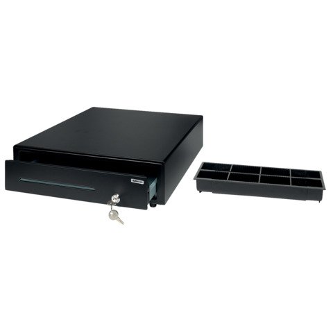 Cassetto portadenaro Safescan LD-4141 in metallo/plastica nero 132-0423