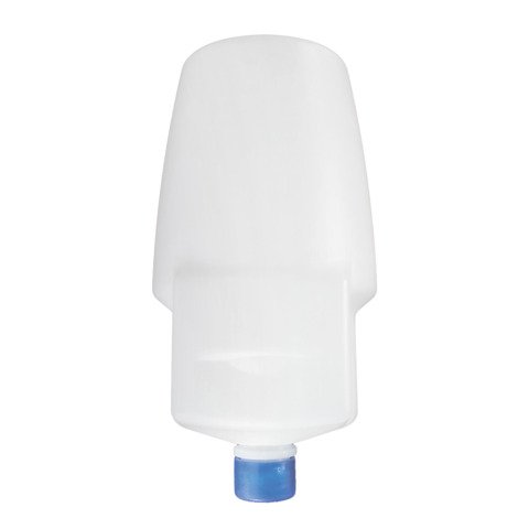 Cartuccia rigida di sapone liquido per IN-SO1/WC Hylab capacità 1000 ml sapone azzurro Conf. 12 pezzi CR-1000/ECO-BOX