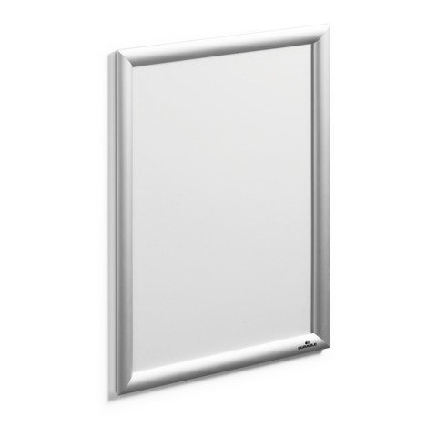 Cornice a scatto Durable in alluminio – argento metallizzato A3 –