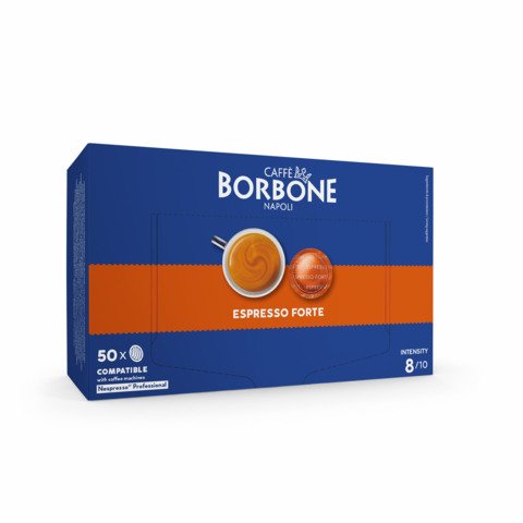 Capsule compatibili Nespresso Professional espresso forte Caffè Borbone – conf. 50 pz – NPROESPRESSO