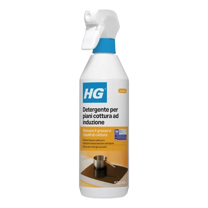 Detergente HG per piani cottura ad induzione 500 ml
