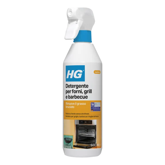 Detergente HG per forni, grill e barbecue 500 ml