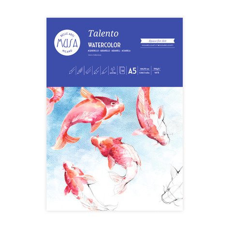 Tavolozza Primo – 12 pastiglie acquerello Ø 25 mm – colori assortiti –