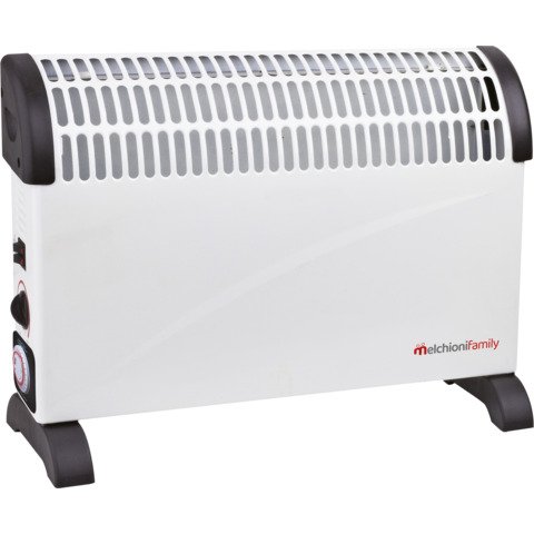Termoconvettore con termostato e timer 24 ore bianco Melchioni Family Thermal