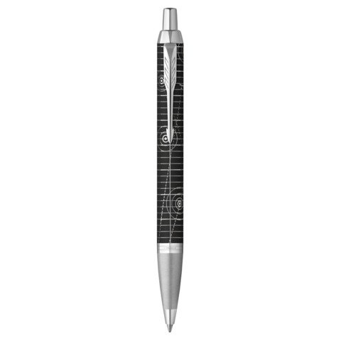 Penna a sfera Parker IM Legacy of Flight – nera e cromata – punta media –