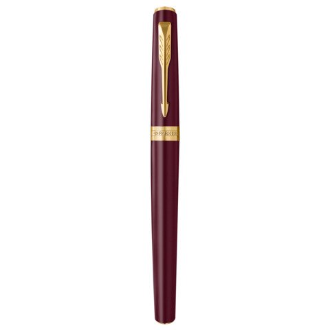 Penna stilografica Parker Meridian Red – finiture oro – pennino M – inchiostro