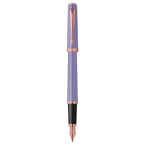 Penna stilografica Parker Meridian Lilla finiture oro rosa – pennino M –