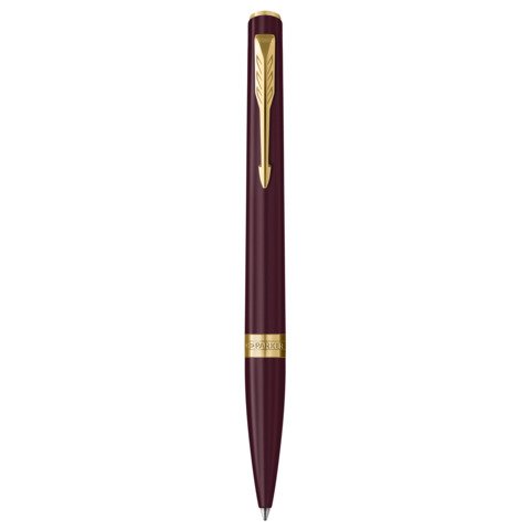 Penna a sfera Parker Meridian rossa – finiture dorate – punta M – inchiostro