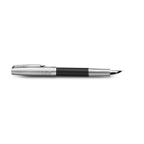 Penna Stilografica Parker Sonnet Legacy of Flight nera e cromata – punta M –