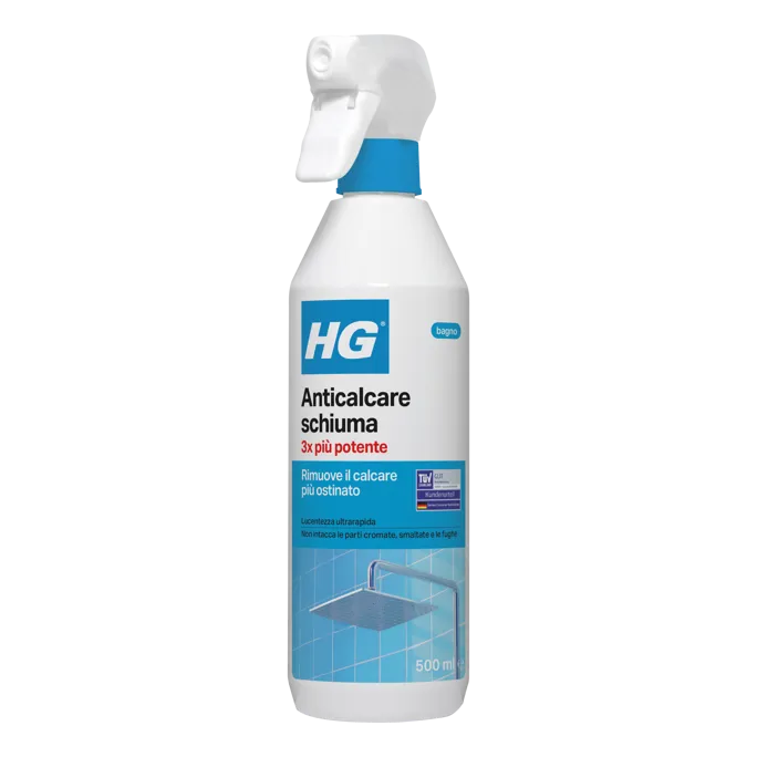 Anticalcare schiuma spray 3x + potente HG 500 ml
