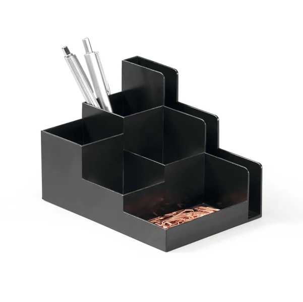 Portaoggetti da scrivania Optimo – 16,2 x 11,8 x 11 cm – nero – Durable – 80492