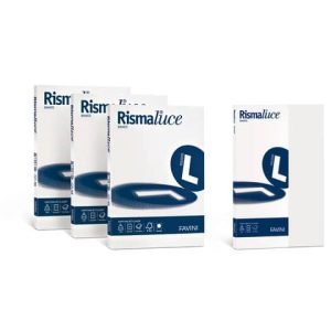 Carta per fotocopie A4 Favini Rismaluce Bianca 240 g/m_ Risma da 100 fogli – A670124